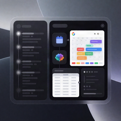 ChatGPT-style Google Calendar Management with Gemini & Data Tables
