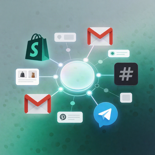 Shopify to Pinterest PinBridge Workflow + Telegram Alerts