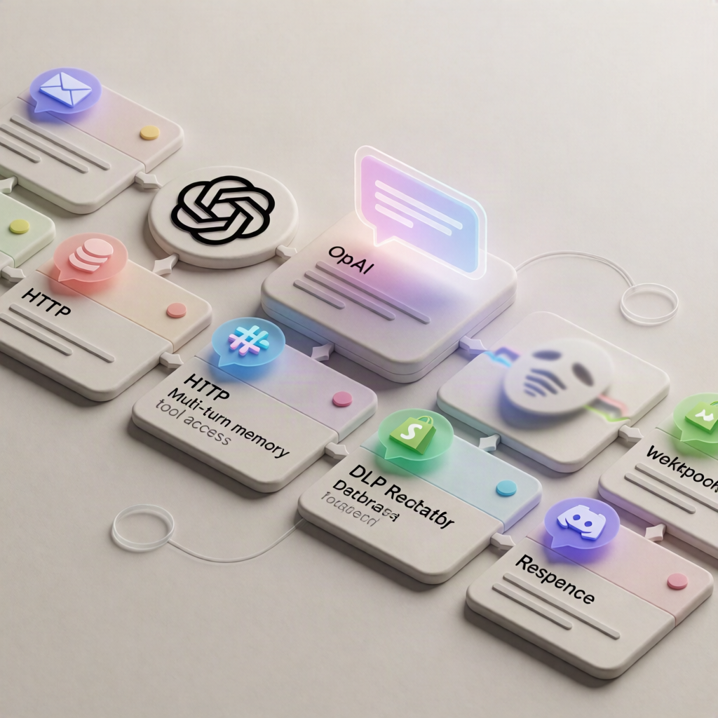 n8n AI Support Copilot Workflow: OpenAI + SoterAI Secure Routing
