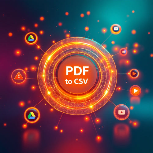 Automate PDF to CSV with Vertex AI in n8n Workflows