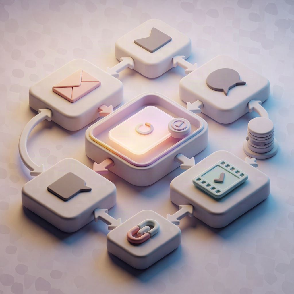 n8n Workflow: Create & Render Rendley Promo Videos (MP4 1080p)