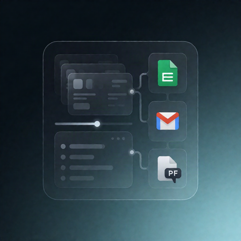 n8n Workflow: Sequential PDF Invoices from Google Sheets