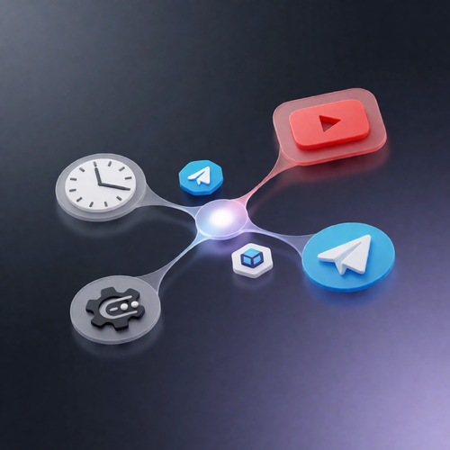 Send New YouTube Videos to Telegram with n8n Workflow