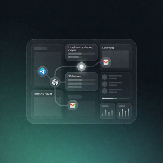 Telegram Voice Note Real Estate Follow-Up with OpenAI, GHL & Gmail