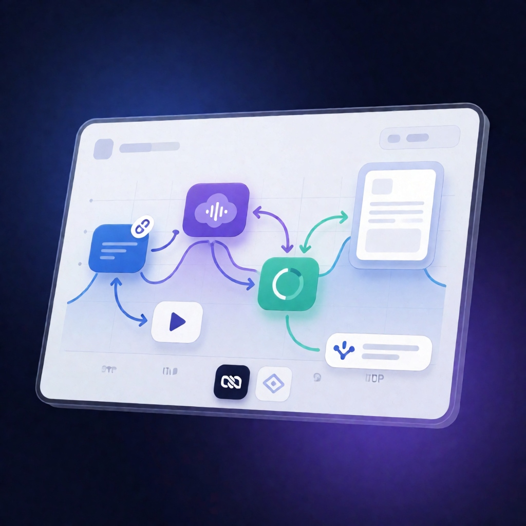n8n Workflow: Online Speech to Text Cloud Transcription