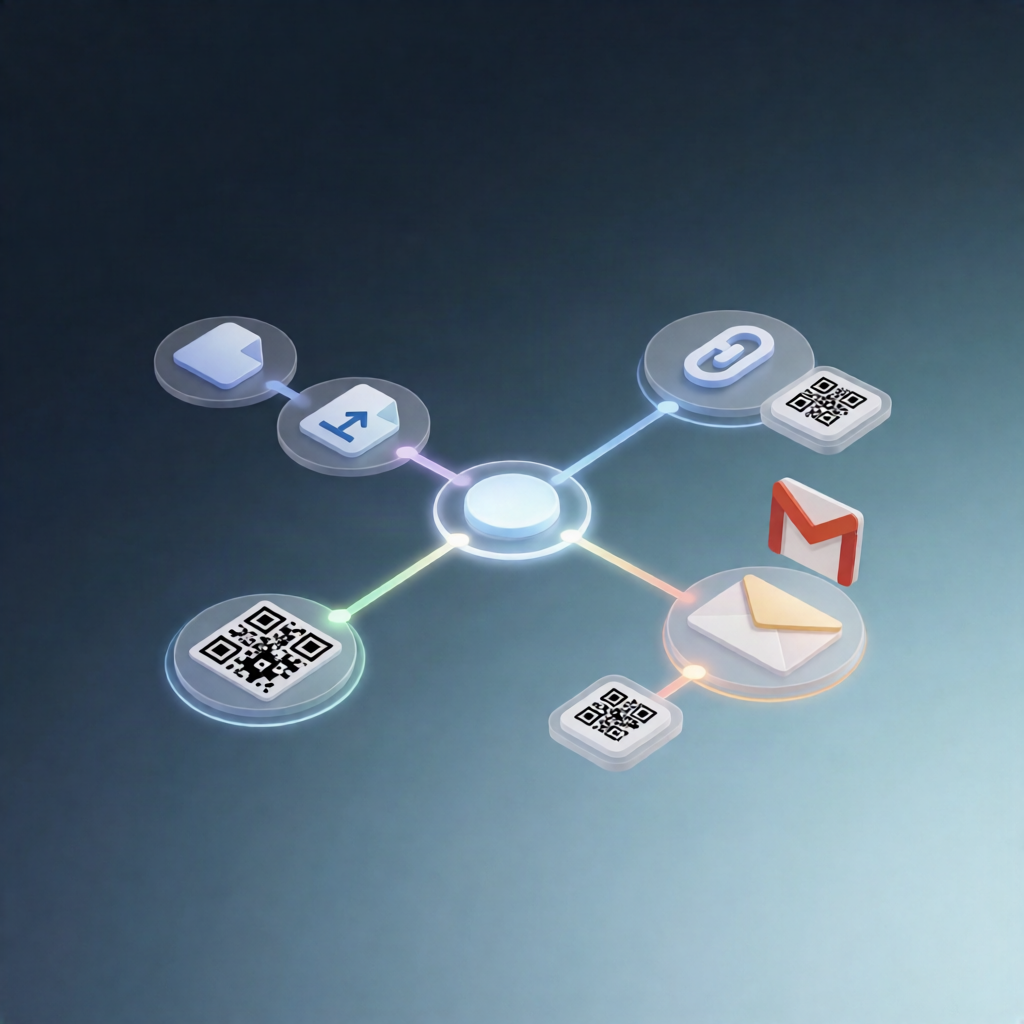 n8n Workflow: Upload to URL, QR Code & Gmail Email