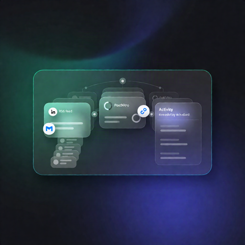 n8n RSS to PostNitro Carousel Drafts + Gmail Alerts