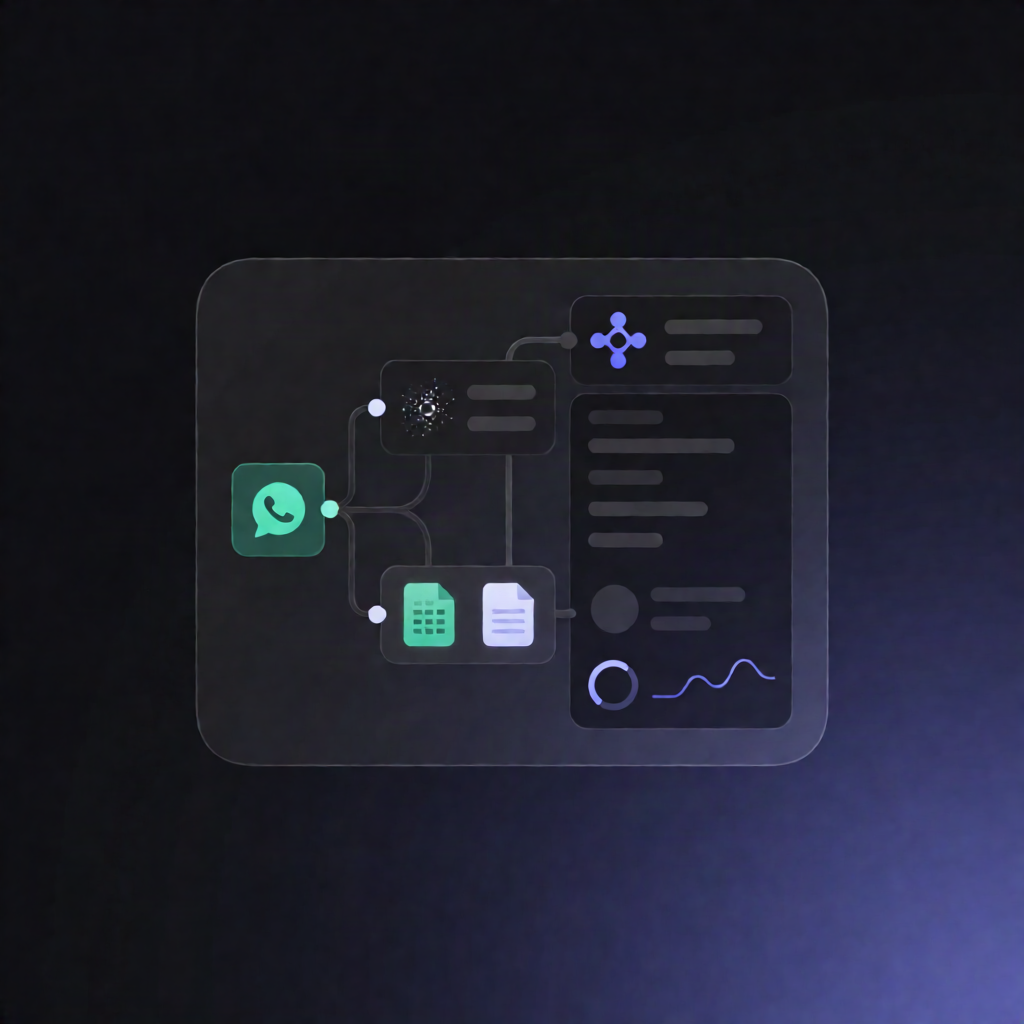 WhatsApp AI Sales Chatbot Workflow: Gemini + HubSpot + Docs