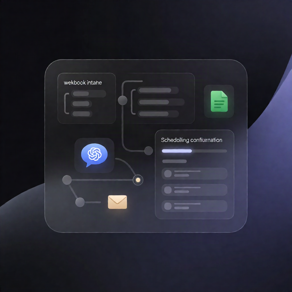 ElevenLabs Voice Dental Booking Workflow with n8n, OpenAI & Sheets
