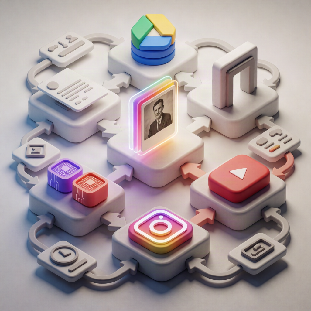Animate Old Photos with FLUX & Kling AI | n8n Workflow