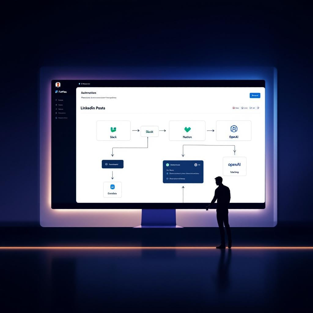 Automate LinkedIn Posts from Fireflies with GPT-4o-mini & Slack