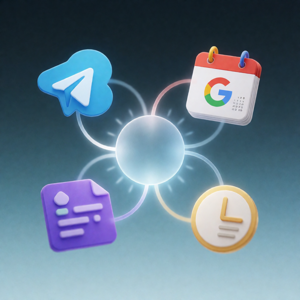 n8n Workflow: Send Daily Google Calendar Meetings to Telegram