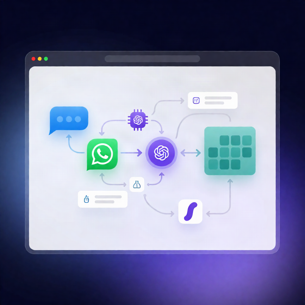 n8n WhatsApp Booking Workflow: OpenAI + Airtable Scheduler