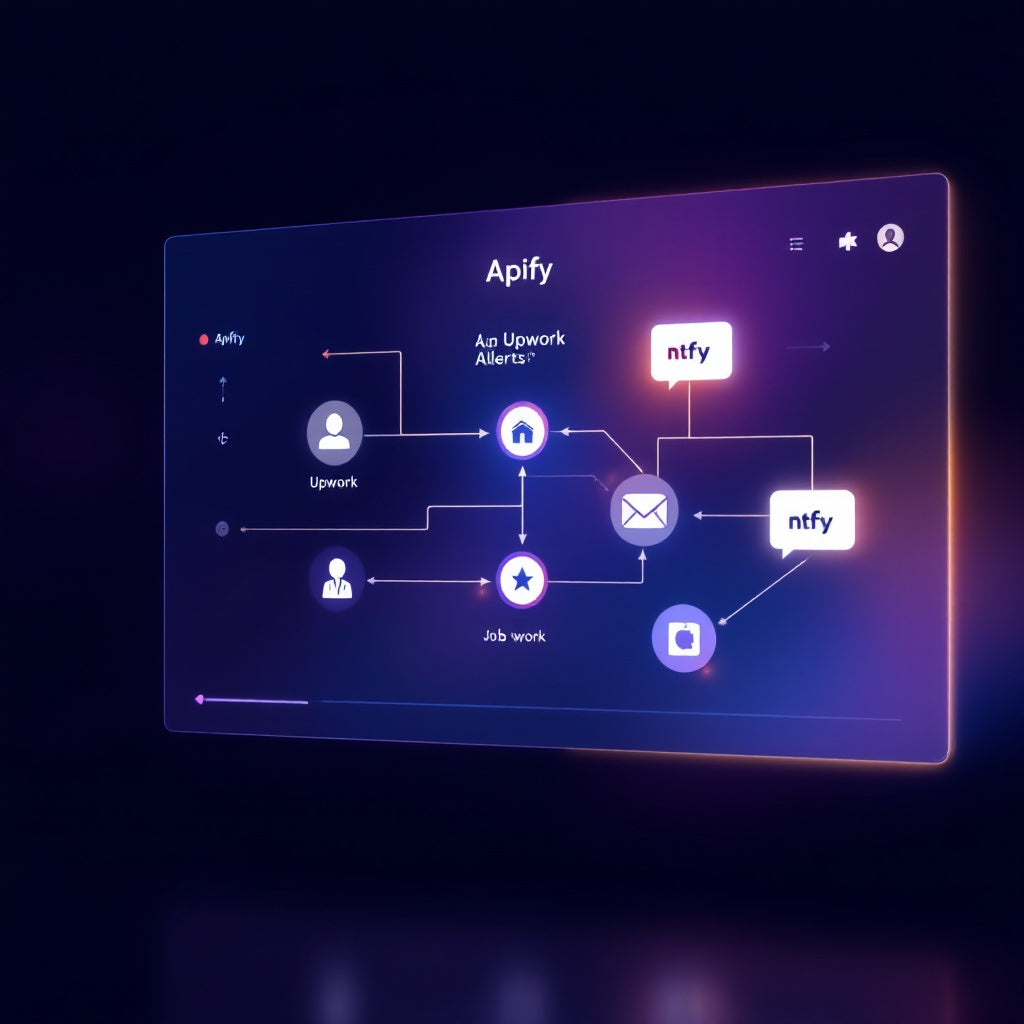 Automate Upwork Alerts: Apify & ntfy Workflow Solution