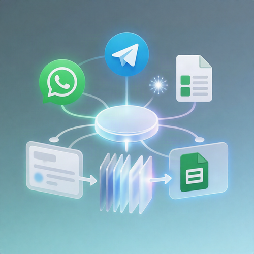 WhatsApp Lead Routing with n8n, Google Sheets & Telegram