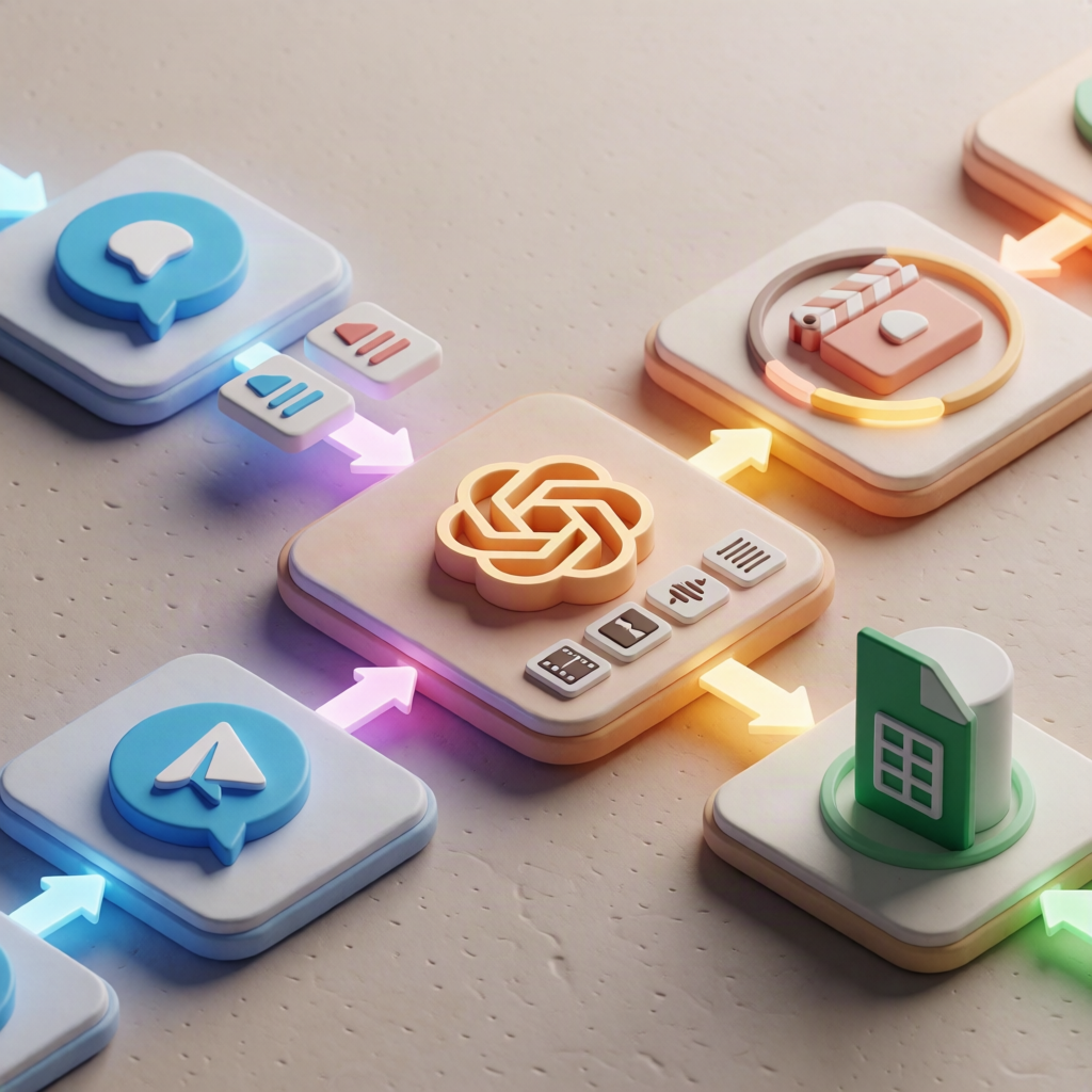 Telegram Video Edit, Clip & Dub Automation with n8n
