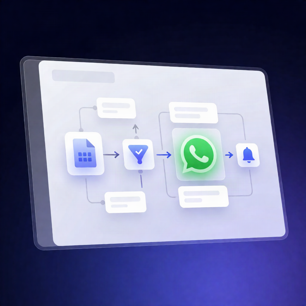 n8n Workflow: Send WhatsApp Review Requests from Google Sheets