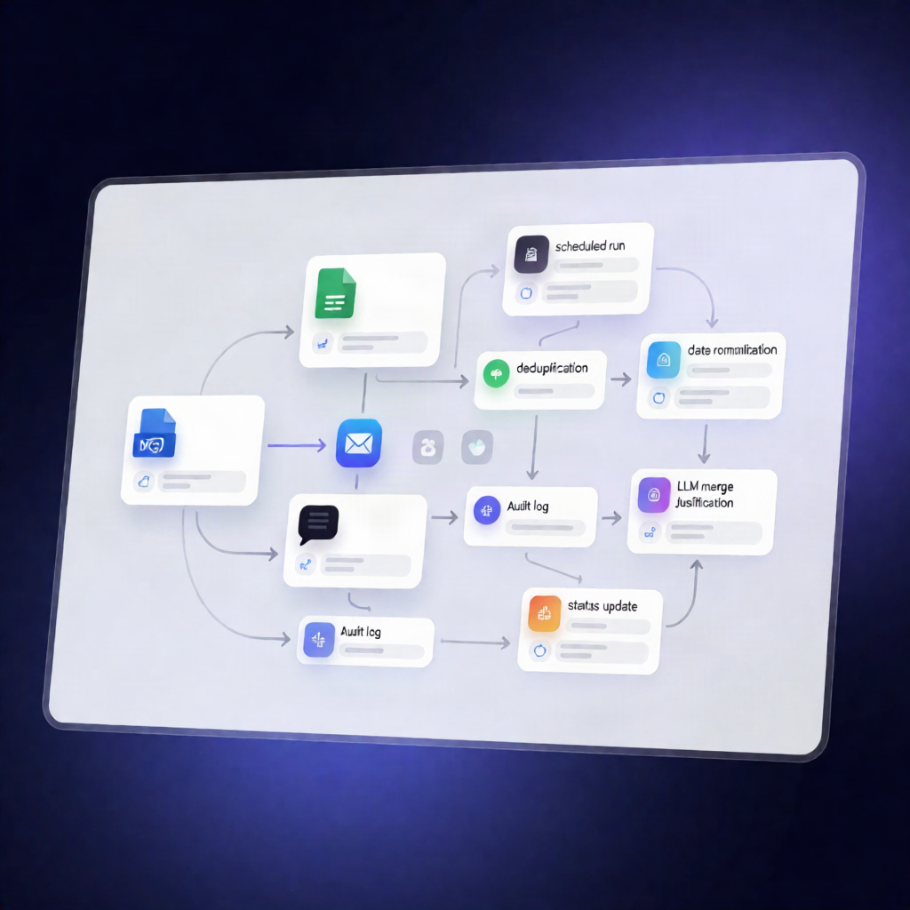 n8n Workflow: Clean & Deduplicate Supplier Data w/ Groq