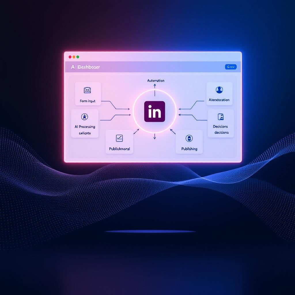 Automate LinkedIn Posts with AI: From Form to Publish Effortlessly