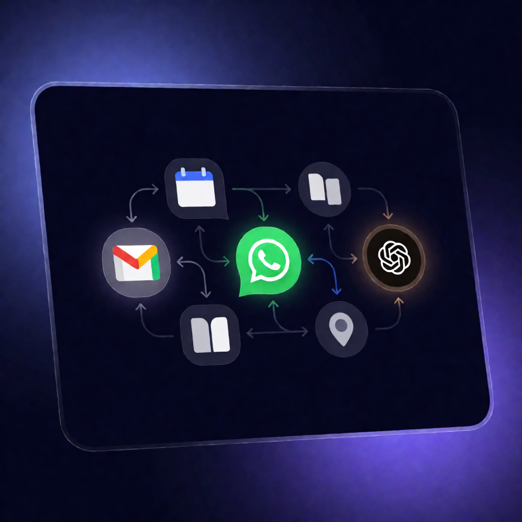 n8n WhatsApp Meeting Briefs from Google Calendar + Gmail + GPT-4o