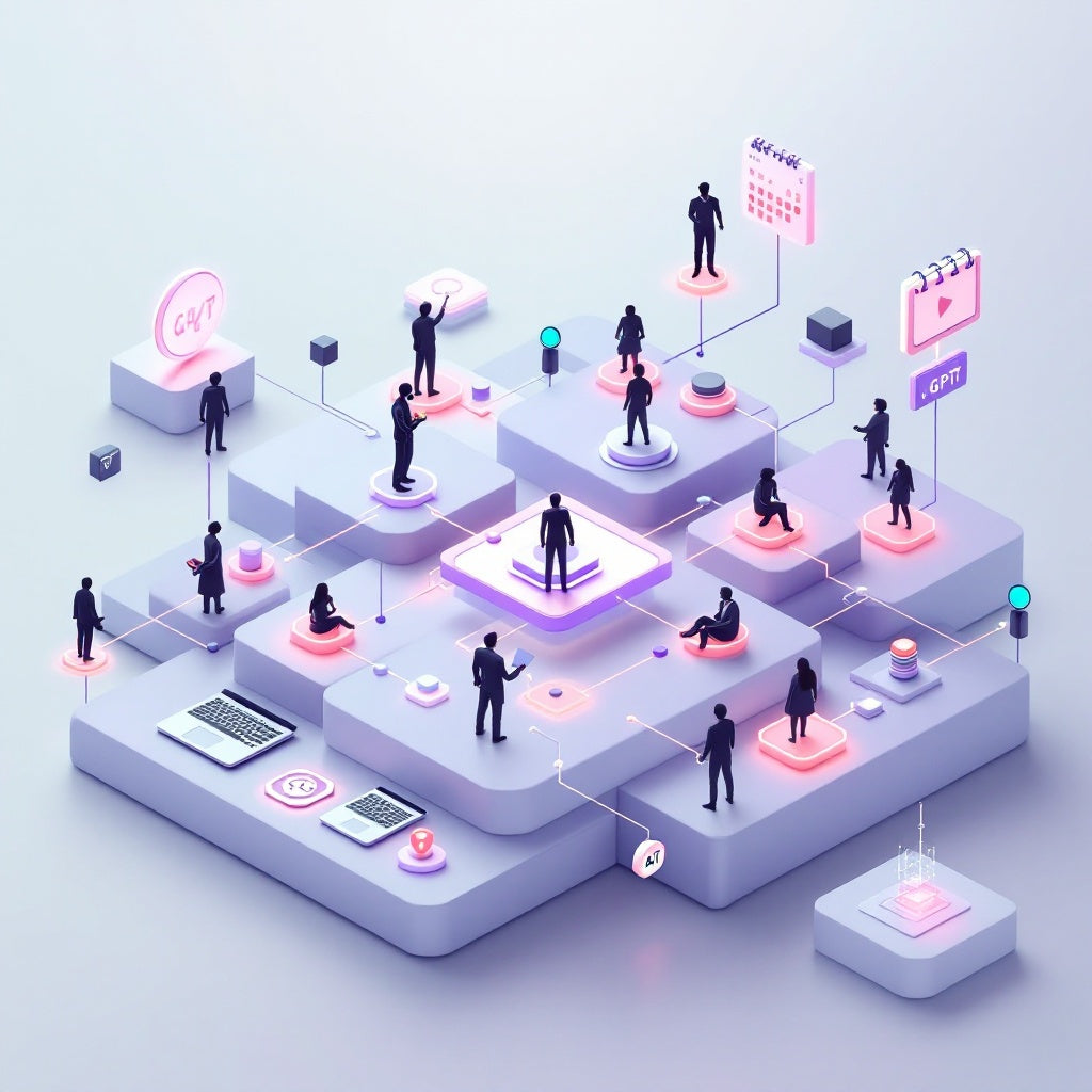 AI Chatbot Workflow with Calendar Integration for Websites