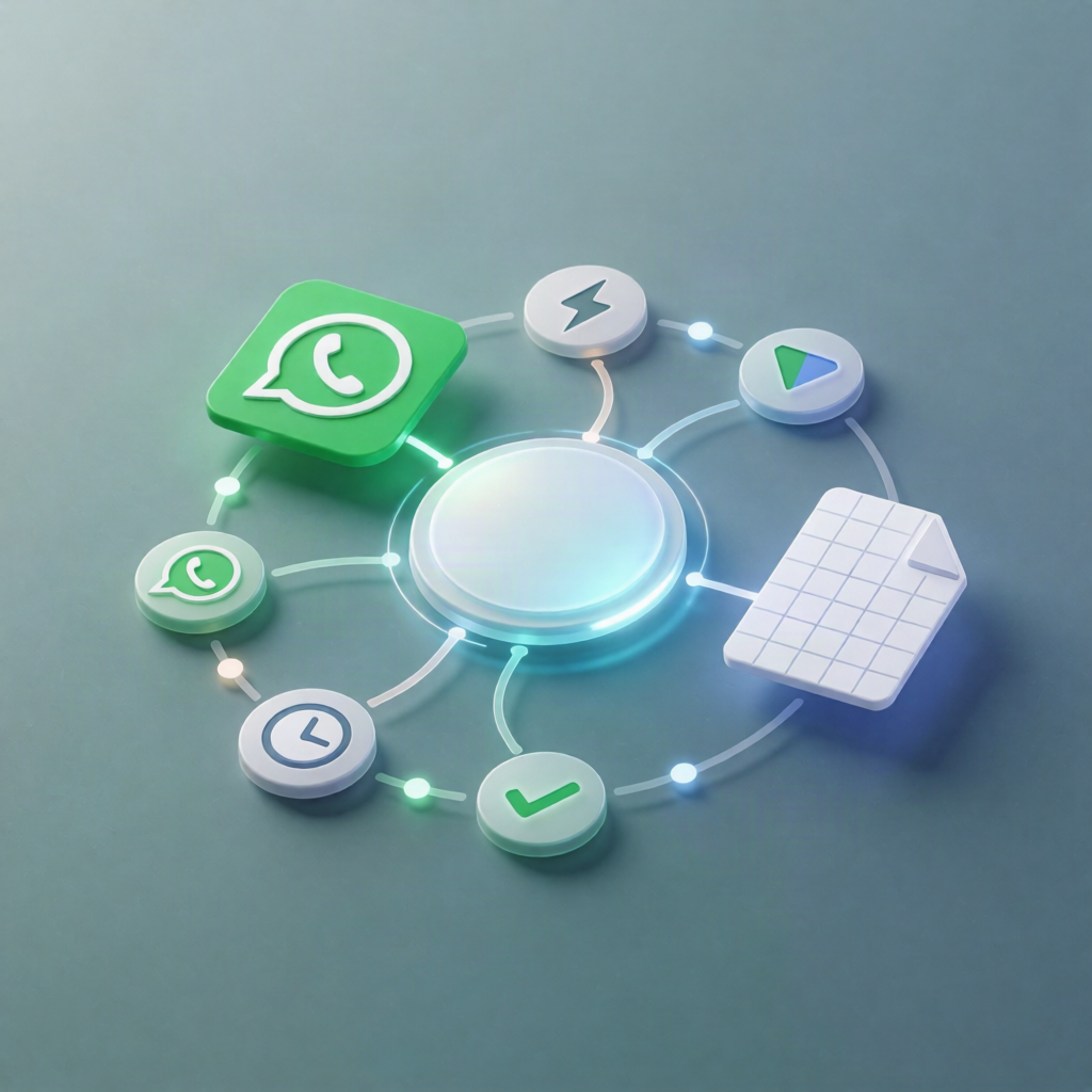 n8n Workflow: WhatsApp Google Review Requests in Google Sheets
