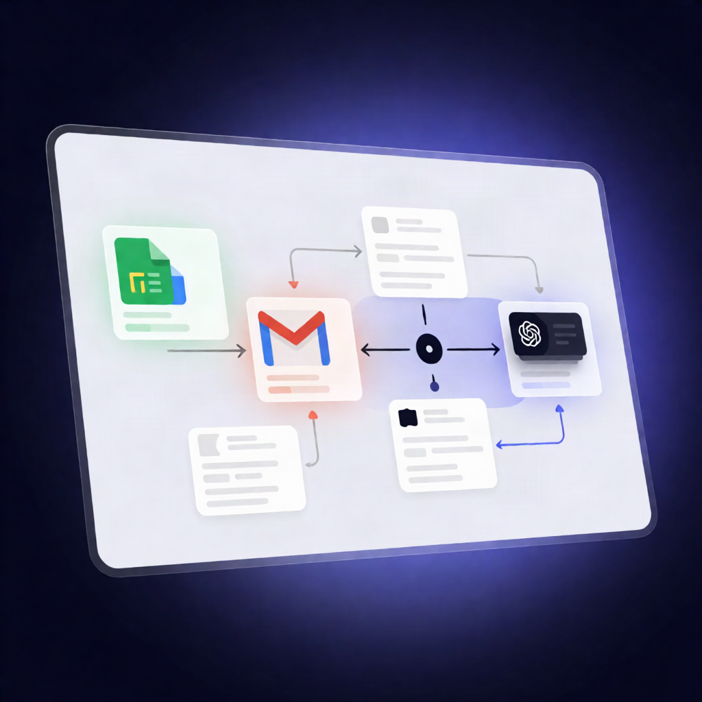 n8n Workflow: Weekly Vendor Update Emails (Google Sheets + Gmail)