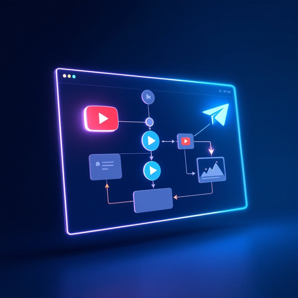 Automate YouTube to Telegram: New Video Alerts Every 30 Min