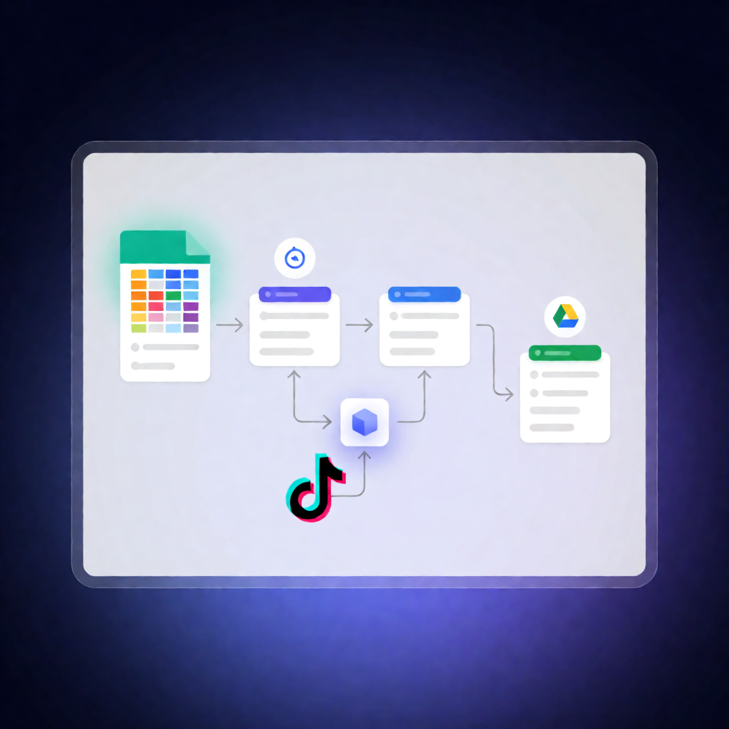 Export TikTok Profiles to Google Sheets with Apify FetchCat