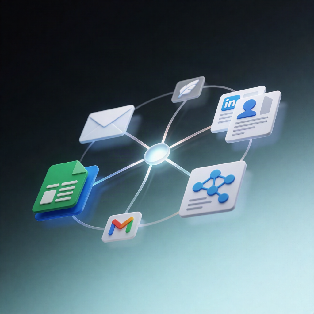 n8n Workflow: Google Sheets to LinkedIn Drafts via PostWire + Gmail