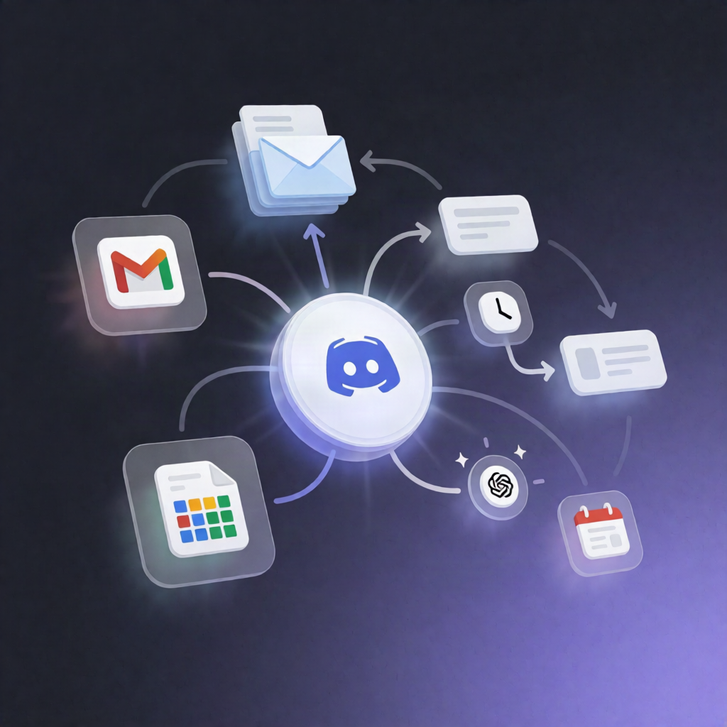 Gmail Triage Workflow: Gemini, Calendar, Sheets & Discord