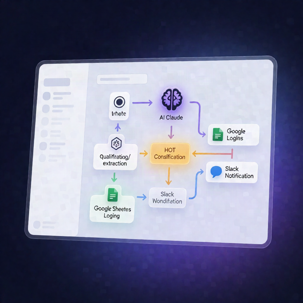 n8n Lead Scoring Workflow: Claude + Google Sheets + Slack