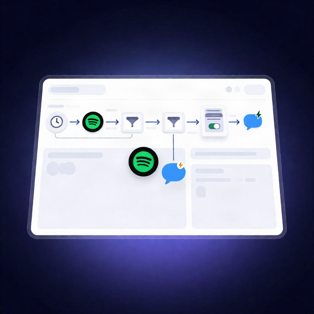 Sync Spotify Liked Songs to Playlist with n8n + Gotify Alerts