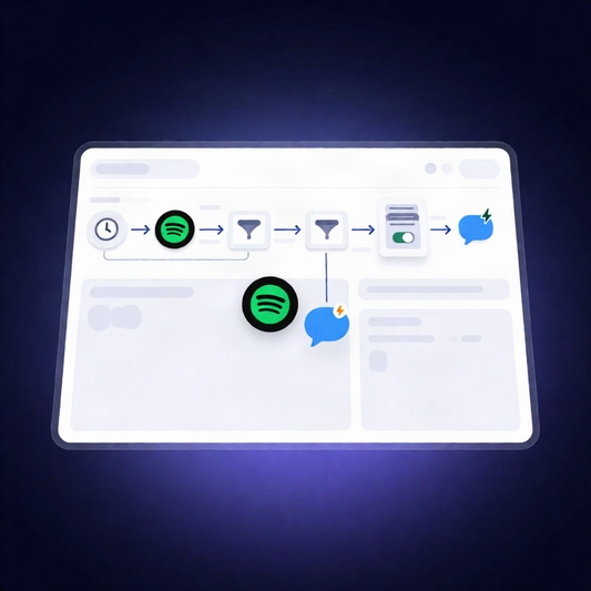 Sync Spotify Liked Songs to Playlist with n8n + Gotify Alerts