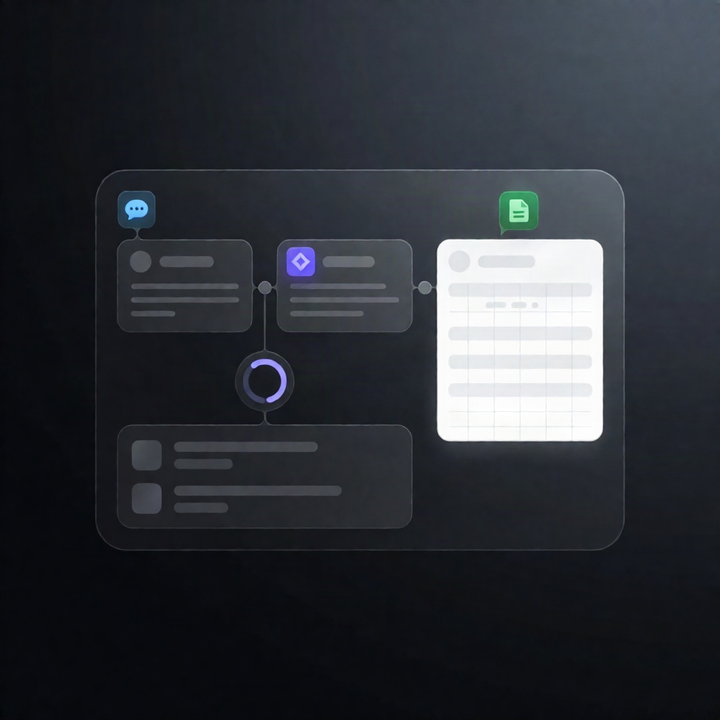 n8n Automate Chatwork Notes to Google Sheets with Claude