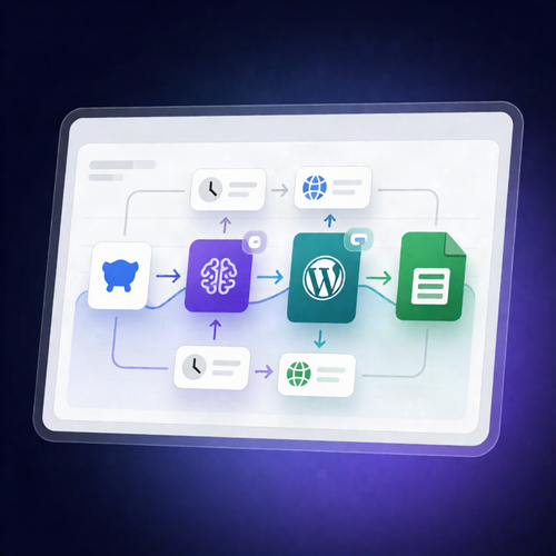 n8n Workflow: Claude Turns GitHub Releases into WordPress Drafts