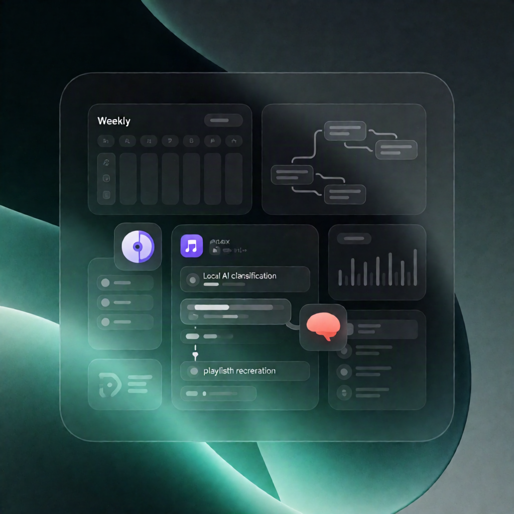 Plex Music Smart Playlists with Ollama LLM (n8n Workflow)