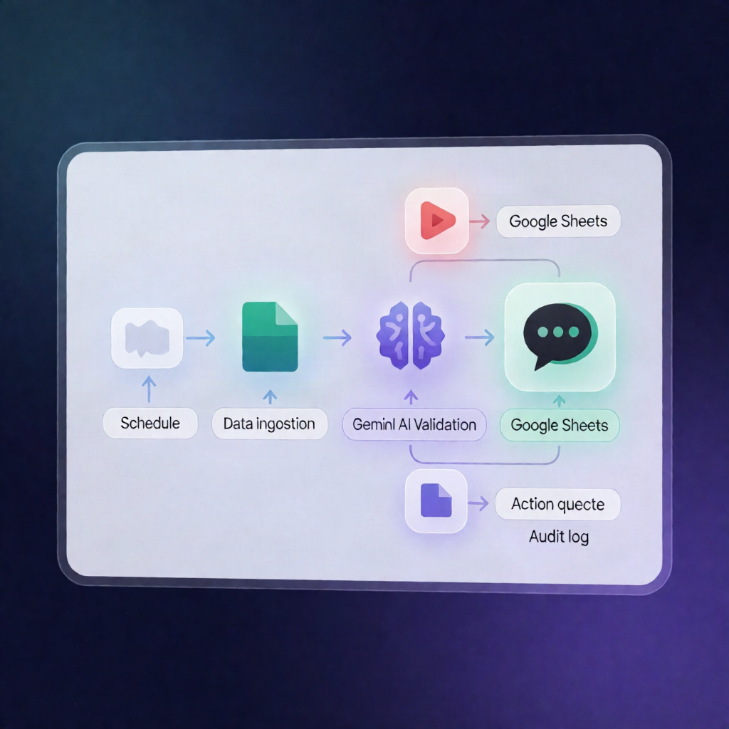 Optimize Dead Shelf with n8n, Google Sheets, Gemini & Slack