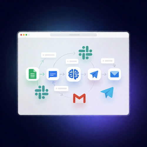 n8n Daily Business Change Digest: OpenAI + Google Sheets + Telegram