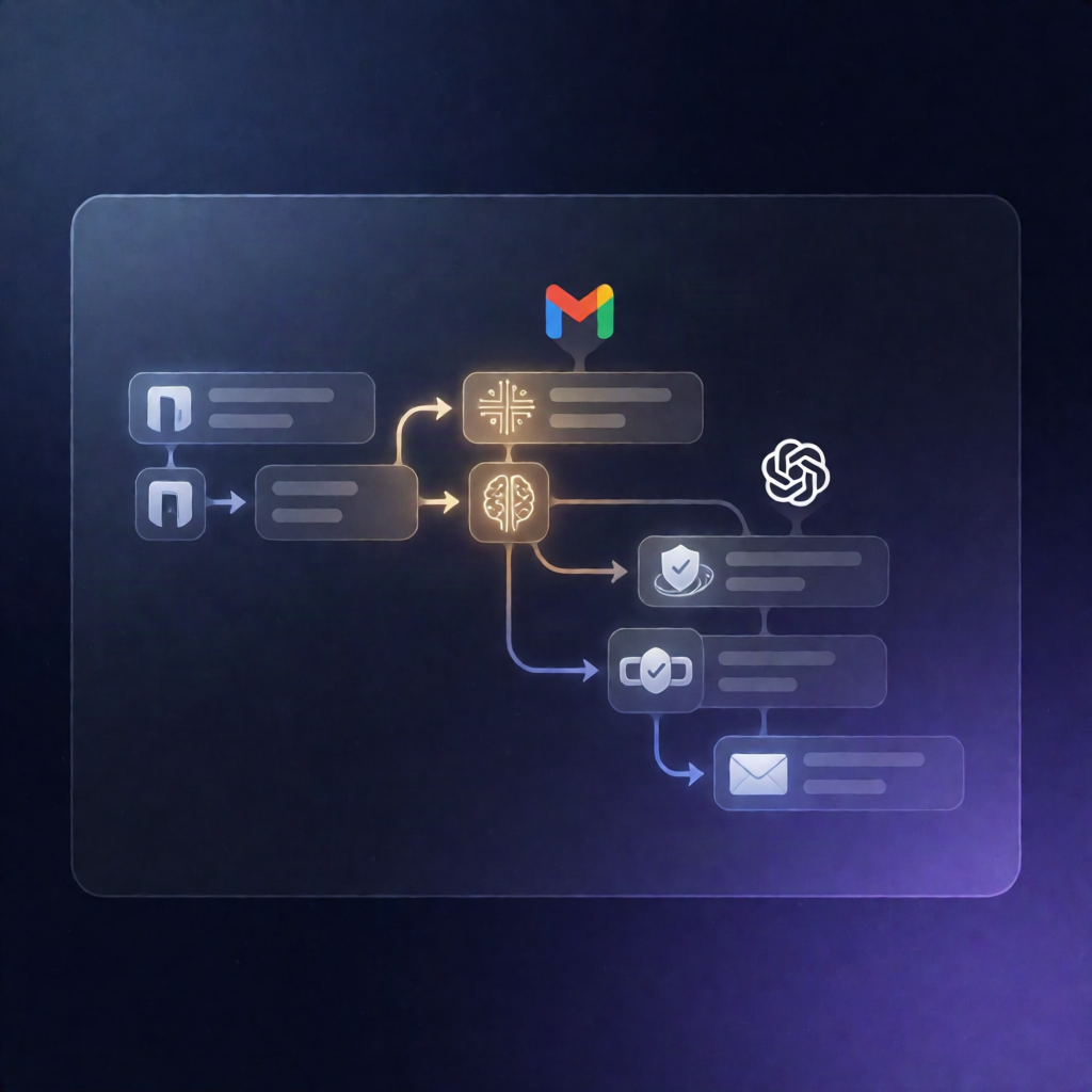 n8n AI Email Reply Approval Workflow (OpenAI + Webhook)