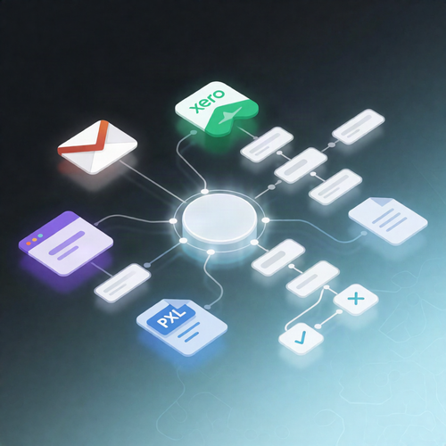 Send German e-Invoices from Gmail to Xero Draft Bills (n8n)