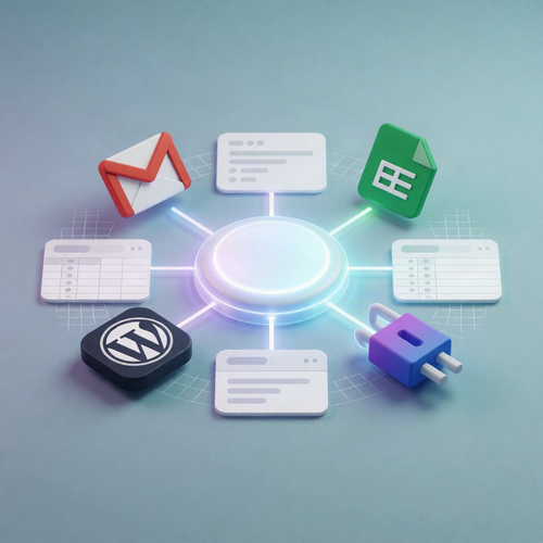 WordPress Cleaning Enquiries to Google Sheets & Gmail