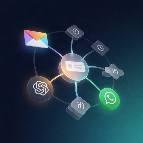 N8n Email Triage: GPT-4.1 Mini Urgency + WhatsApp Alerts
