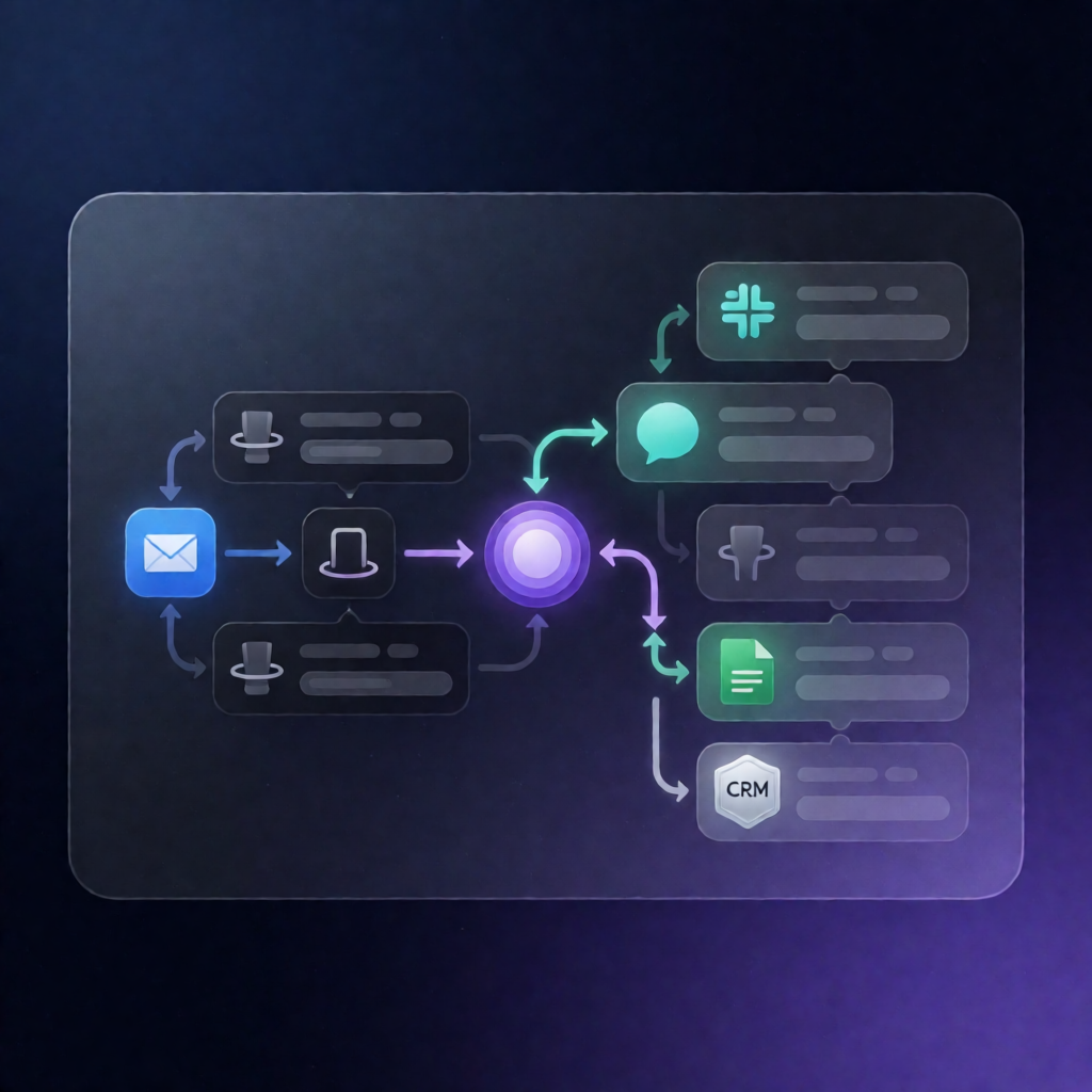 n8n Workflow: Monitor Gmail & Webhooks for Competitor Alerts