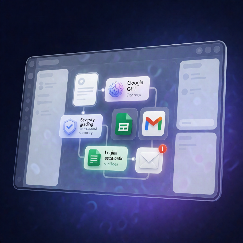 Security Patrol Report Automation with GPT-6-Luna, Sheets & Gmail