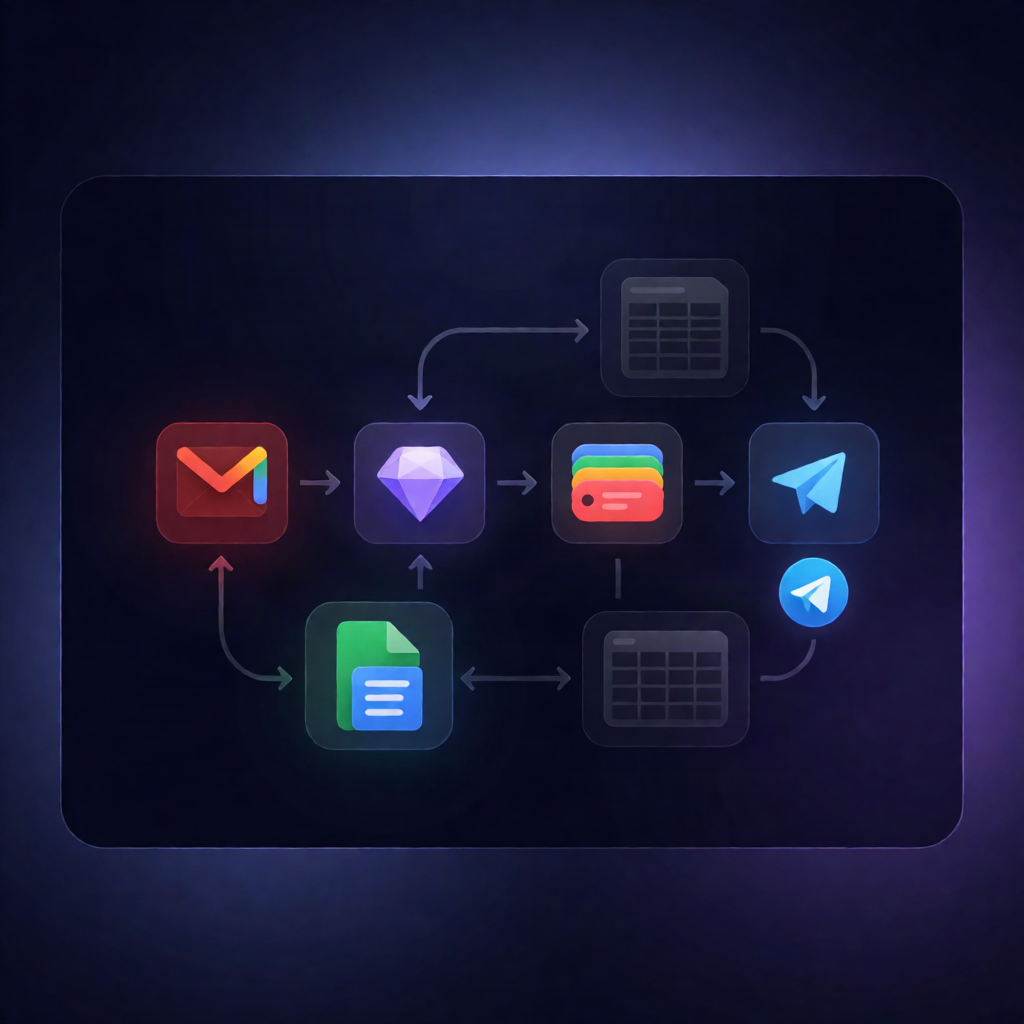 Gmail Triage with Gemini: Auto-Label & Alerts via Telegram