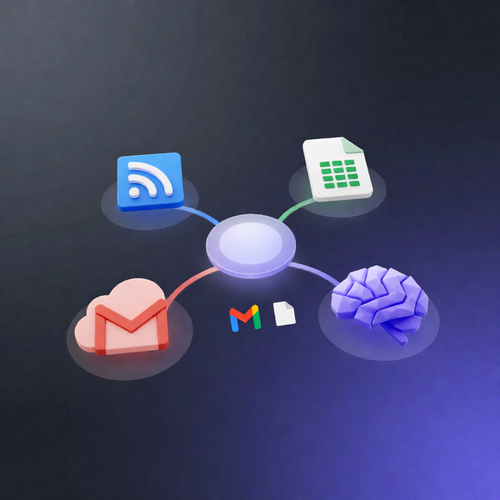 Daily AI Morning Briefing n8n: Gemini, RSS, Sheets & Gmail