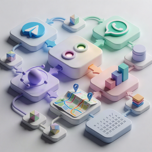 Quieter Day Trip Planner n8n Workflow: Telegram & WhatsApp + Claude