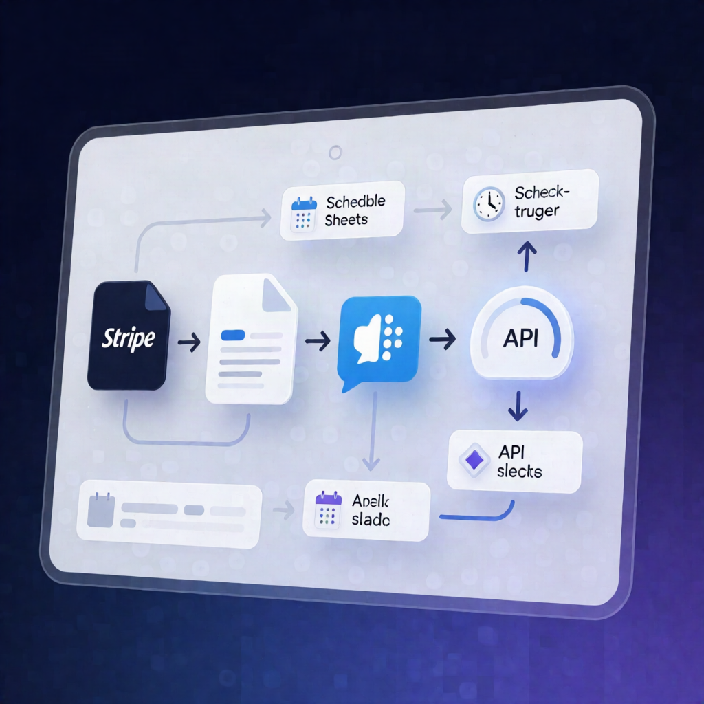 Daily Stripe Revenue Reconciliation with ApogeoAPI, Sheets & Slack (n8n)