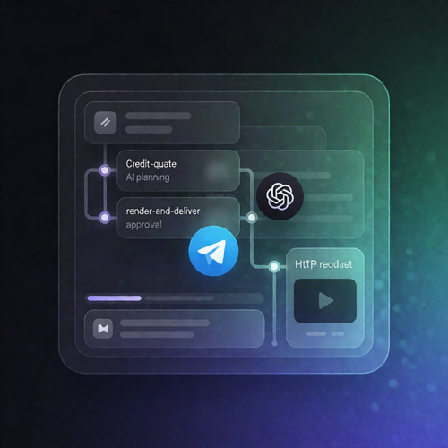 Telegram Video Brief to Zvid MP4 n8n Workflow (OpenRouter GPT-4.1)